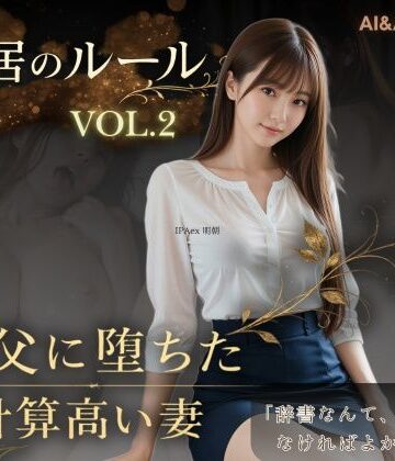 【音声付き】同居のルール ―義父に堕ちた計算高い妻―Vol.2＜ノベルゲーム＞（実写系）❤AIART REINA｜評価4.50