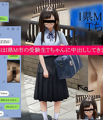 【中出し】今回はI県M市の受験生Tちゃんに中出ししてきました。【2月10日まで高画質マン写＆本人目線モザイク無し画像付き】❤テグラユウキ｜評価5.00