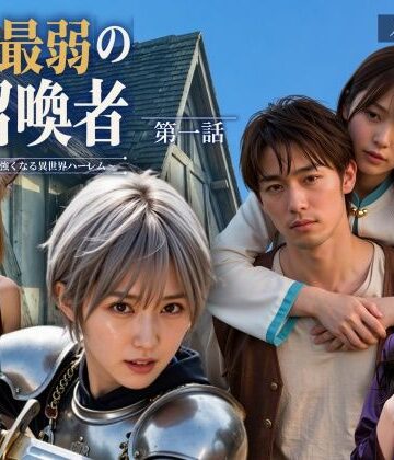 【動画・アニメーション】史上最弱の召喚者 〜絶頂させるほど強くなる異世界ハーレム〜 第一話＜ノベルゲーム＞（実写系）❤AIART REINA｜評価5.00